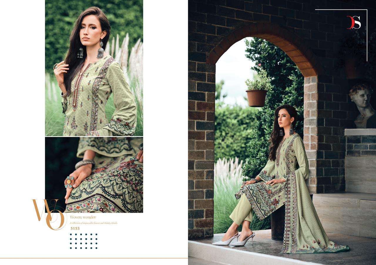 deepsy suits bin saeed lawn collection vol-5 5151-5158 series pure self embroidered pakistani salwar kameez surat