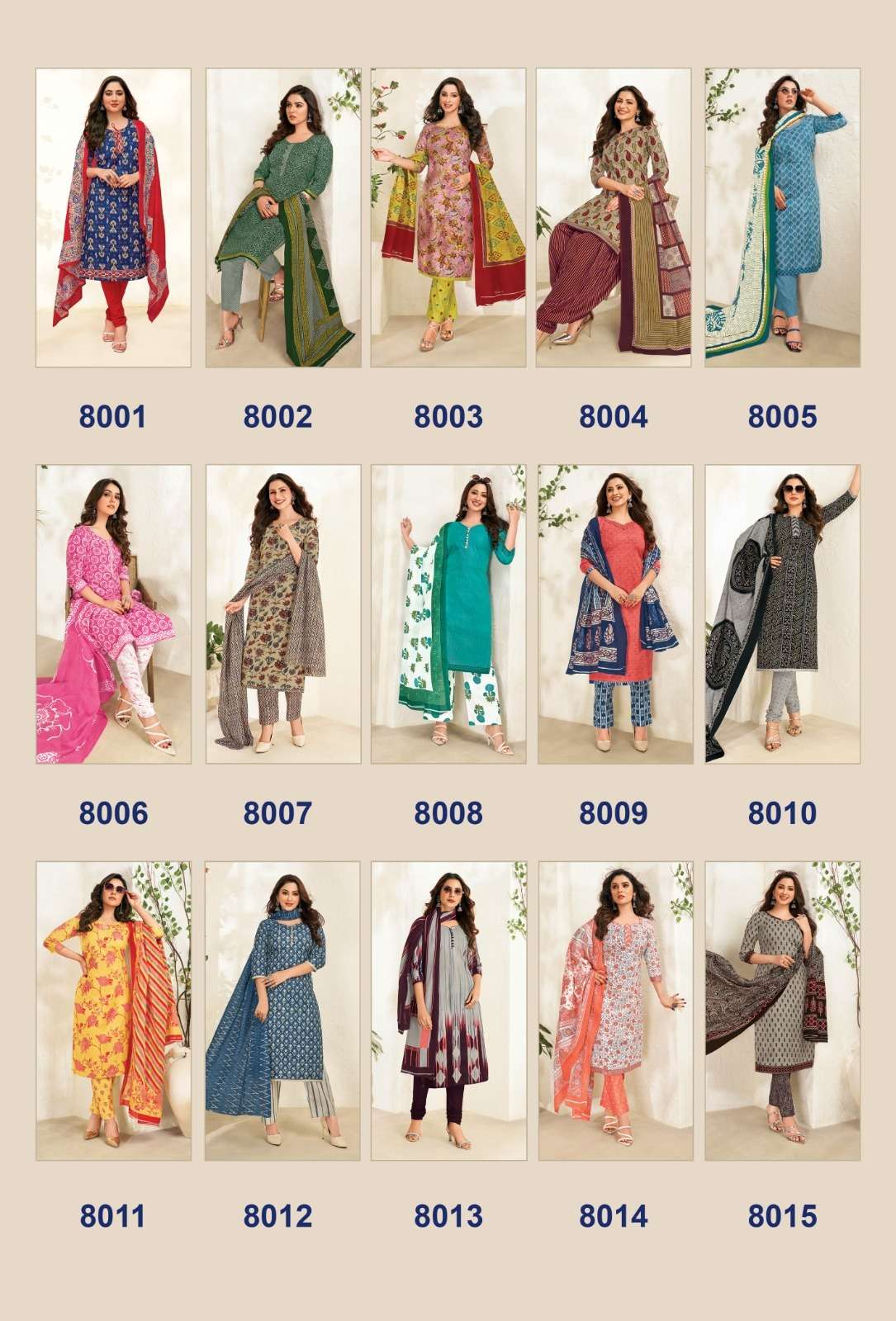 deeptex miss india vol-80 8001-8015 series designer unstitched pakistani salwar kameez wholesaler surat