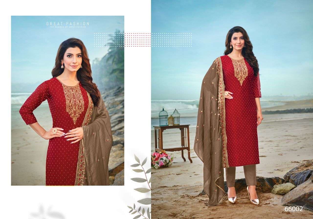 kapil trendz artio 66001-66008 series designer wedding readymade salwar suit wholesaler surat gujarat