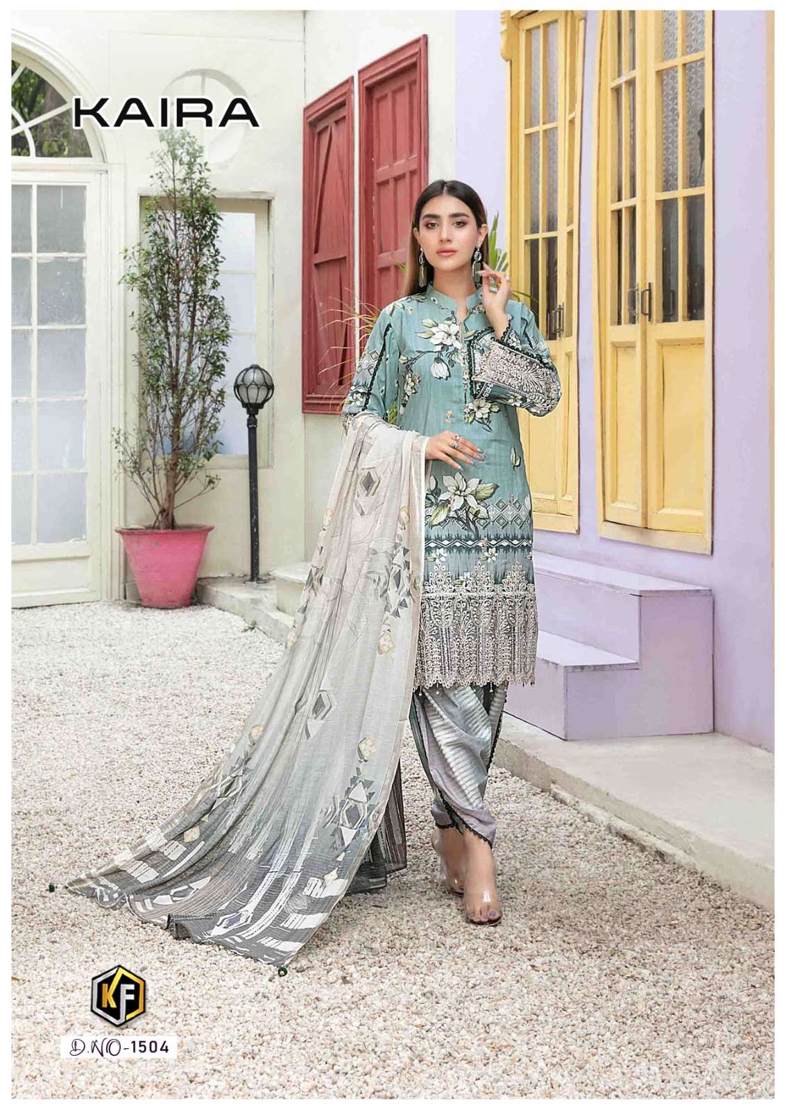 keval fab kaira vol-15 1501-1506 series designer fancy party wear salwar kameez set wholesaler surat
