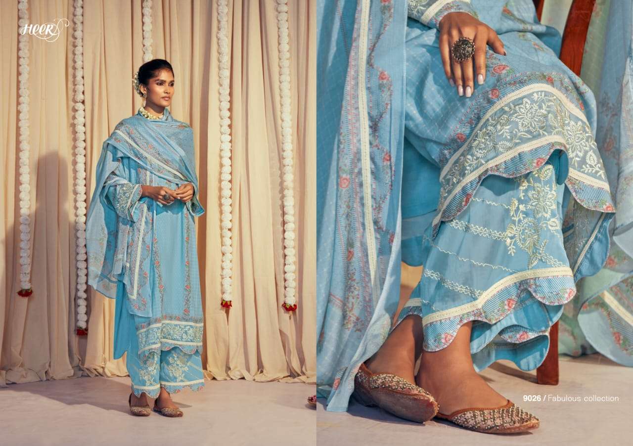 kimora heer habiba 9021-9028-series designer pakistani salwar kameez for weddings wholesaler surat