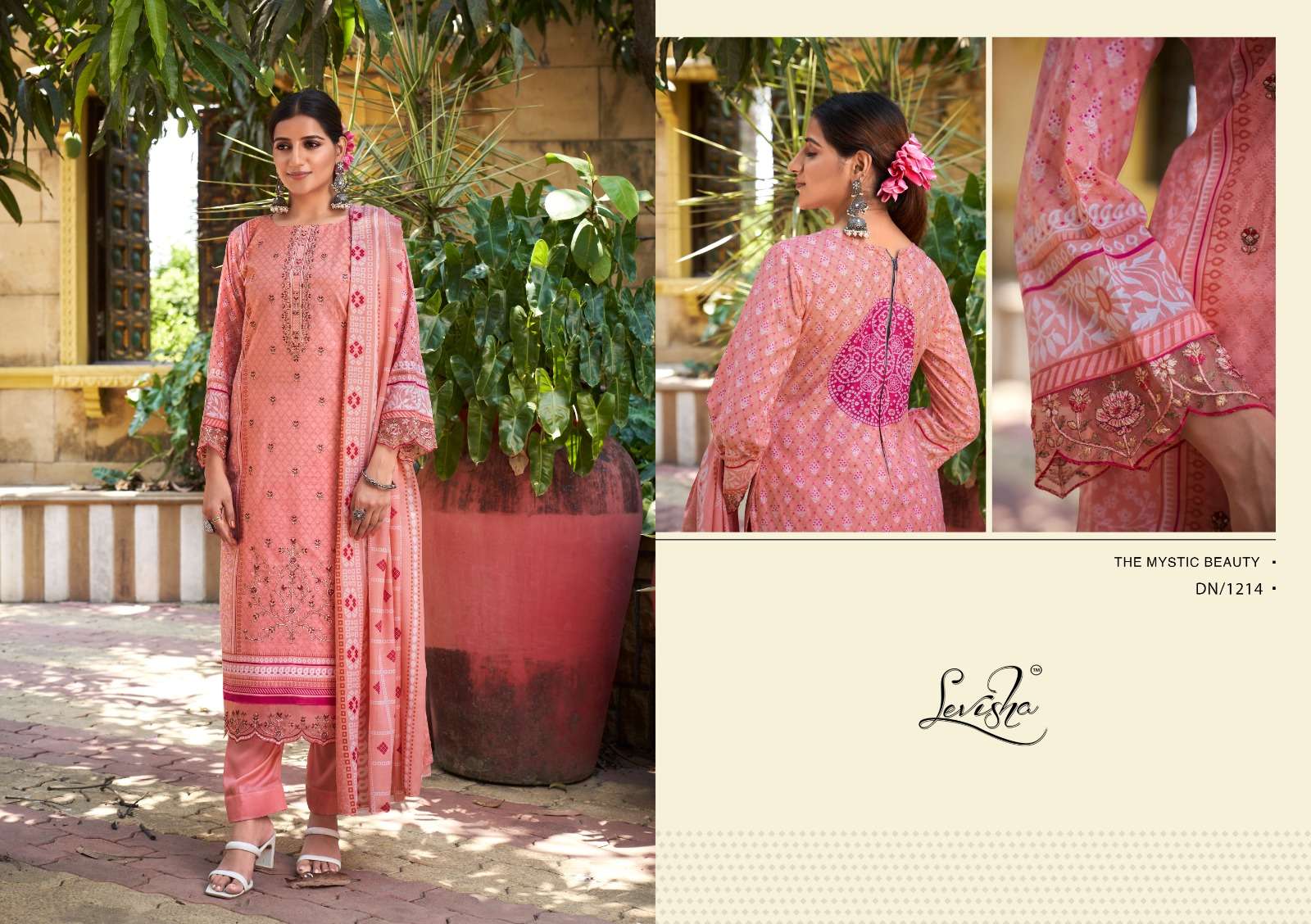 levisha mehfuz vol-5 1213-1218 series designer wedding wear salwar kameez wholesaler