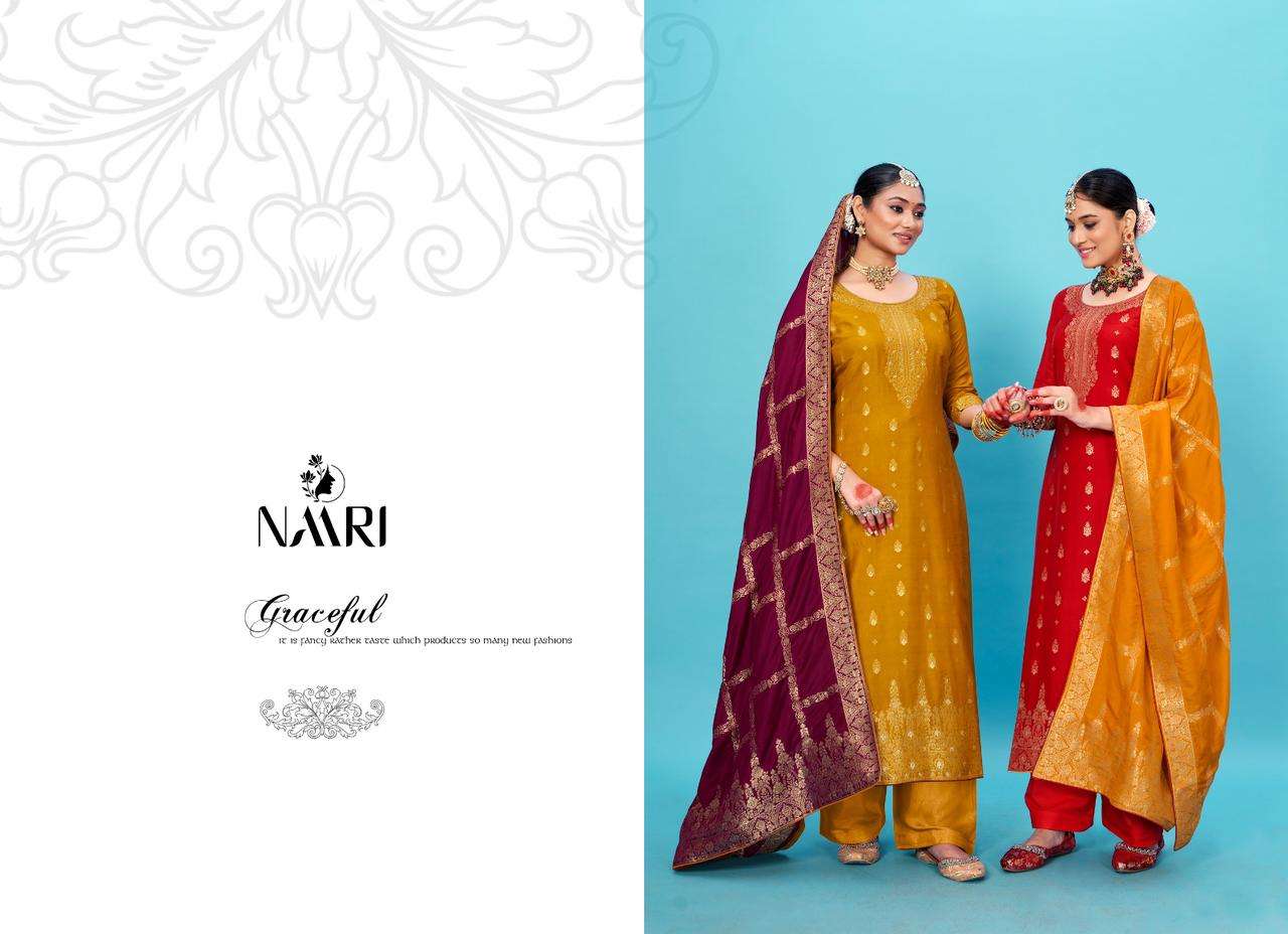 naari suhagan 13001-13004 series designer wedding wear salwar kameez wholesaler surat gujarat