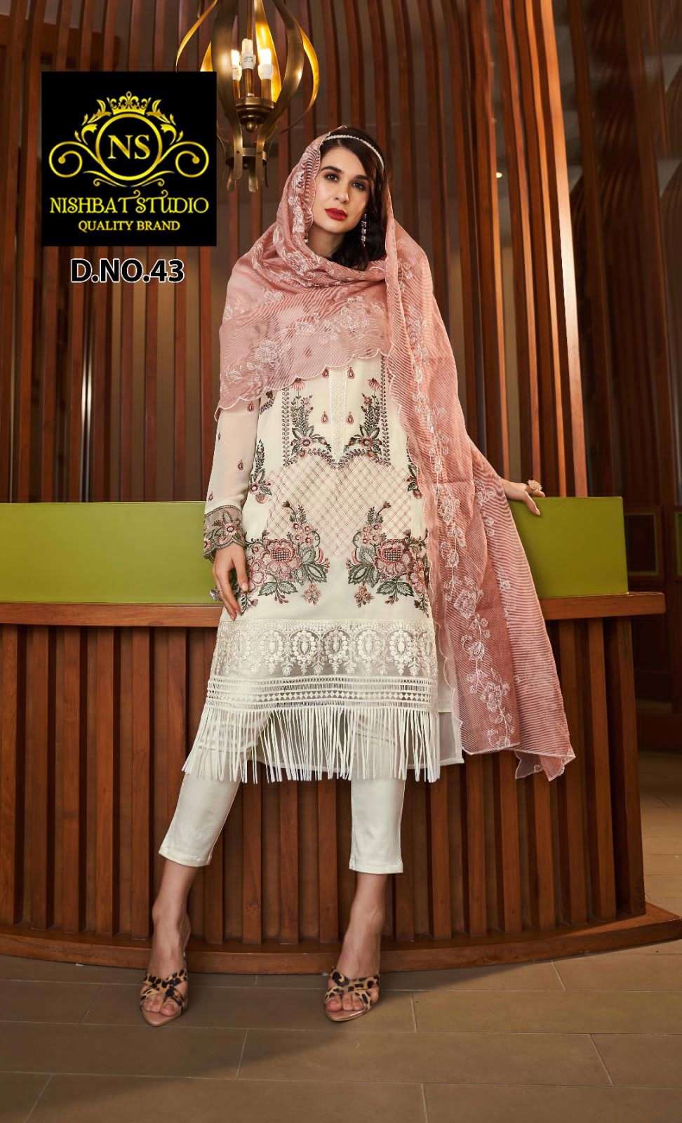 nishbat 43 colour series designer pakistani readymade salwar kameez wholesaler surat