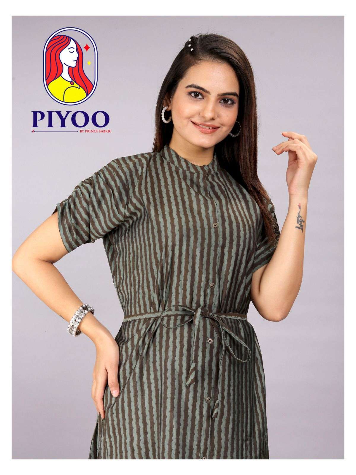 pratham fashion piyoo designer fancy short kurti wholesaler surat gujarat