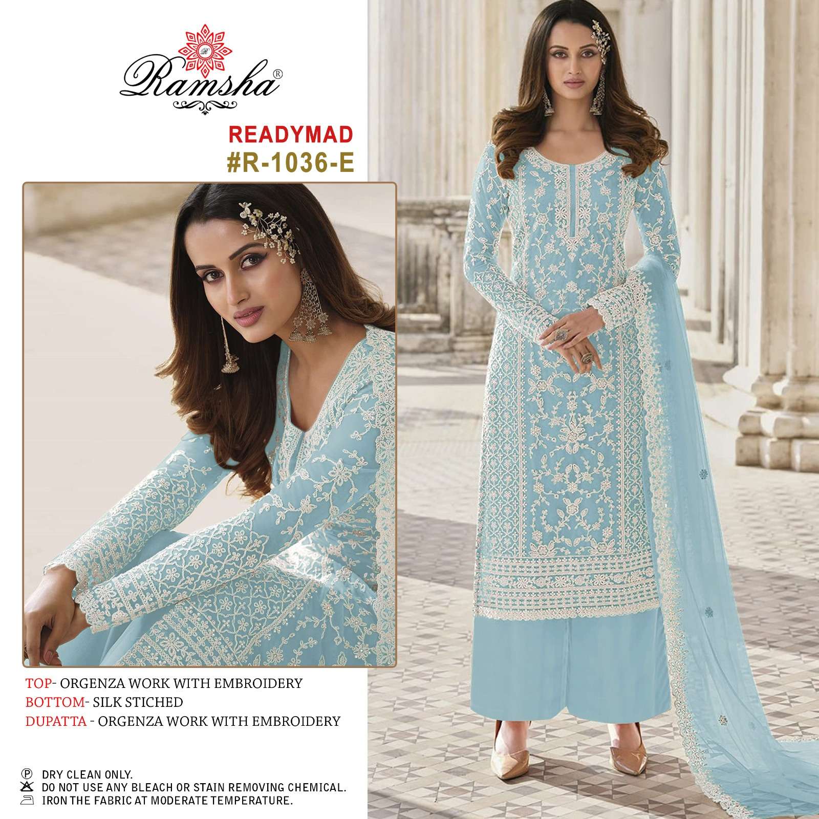 ramsha 1036 colour series designer weeding wear pakistani salwar kameez wholesaler