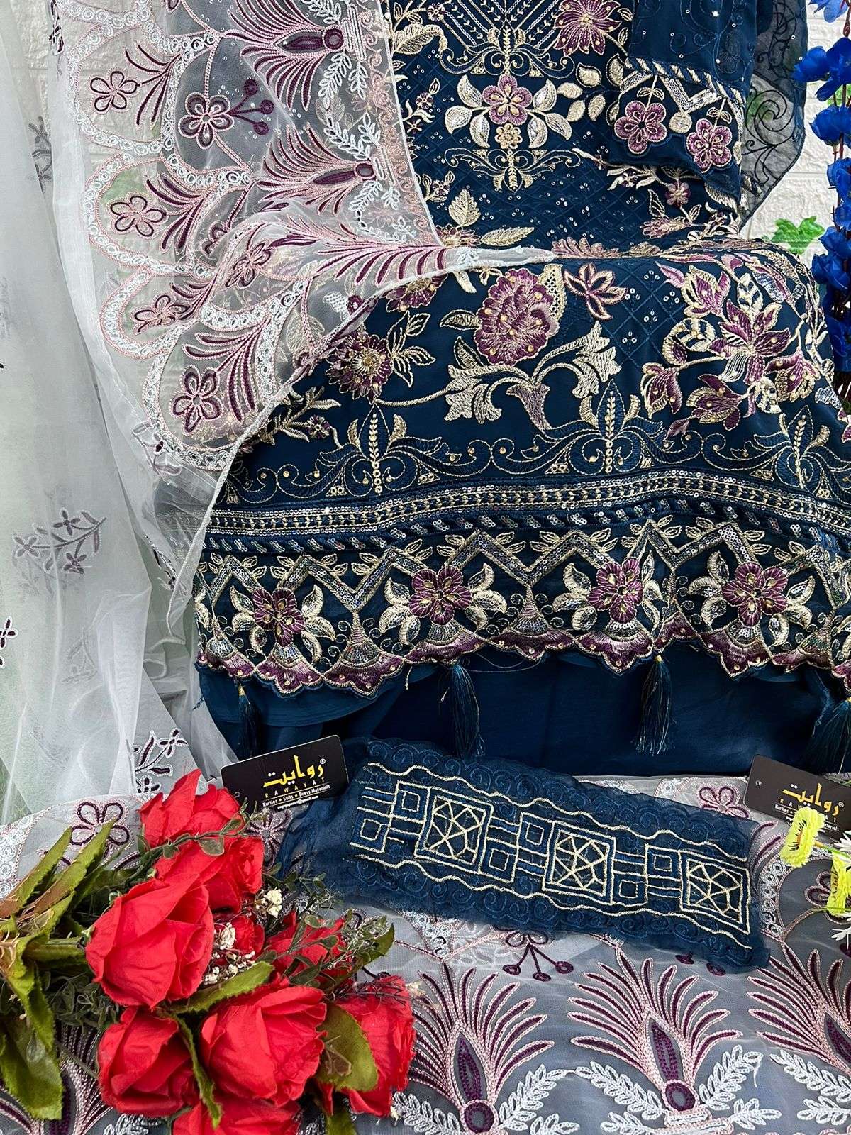 rawayat ramsha vol-25 designer wedding pakistani salwar kameez wholesaler surat gujarat