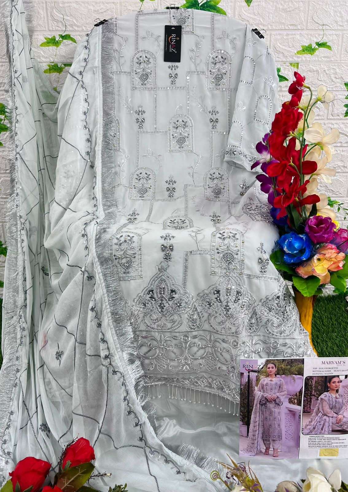 rinaz maryam gold vol-23 71001-71005 series designer wedding wear pakistani salwar kameez wholesaler surat gujarat