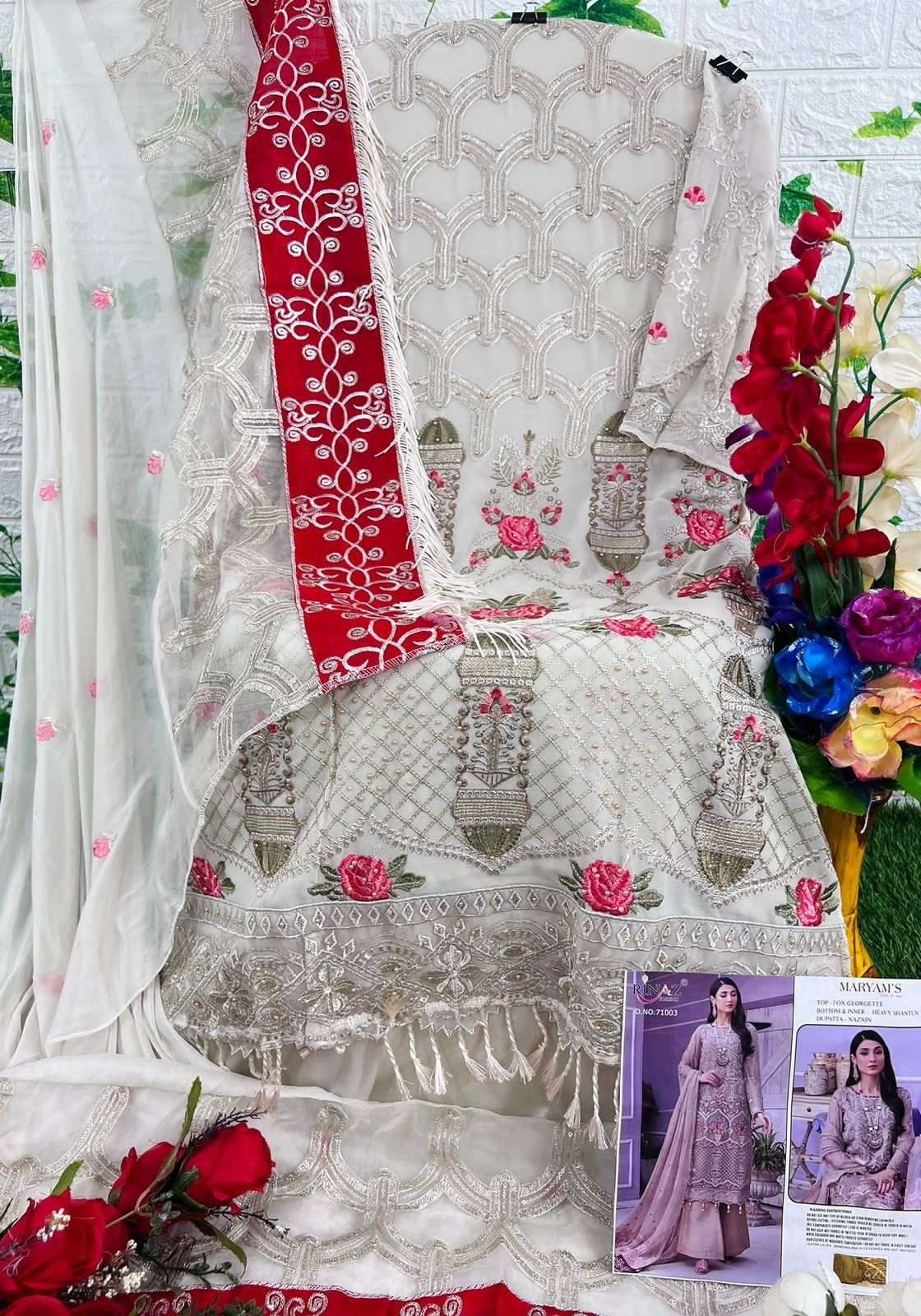 rinaz maryam gold vol-23 71001-71005 series designer wedding wear pakistani salwar kameez wholesaler surat gujarat