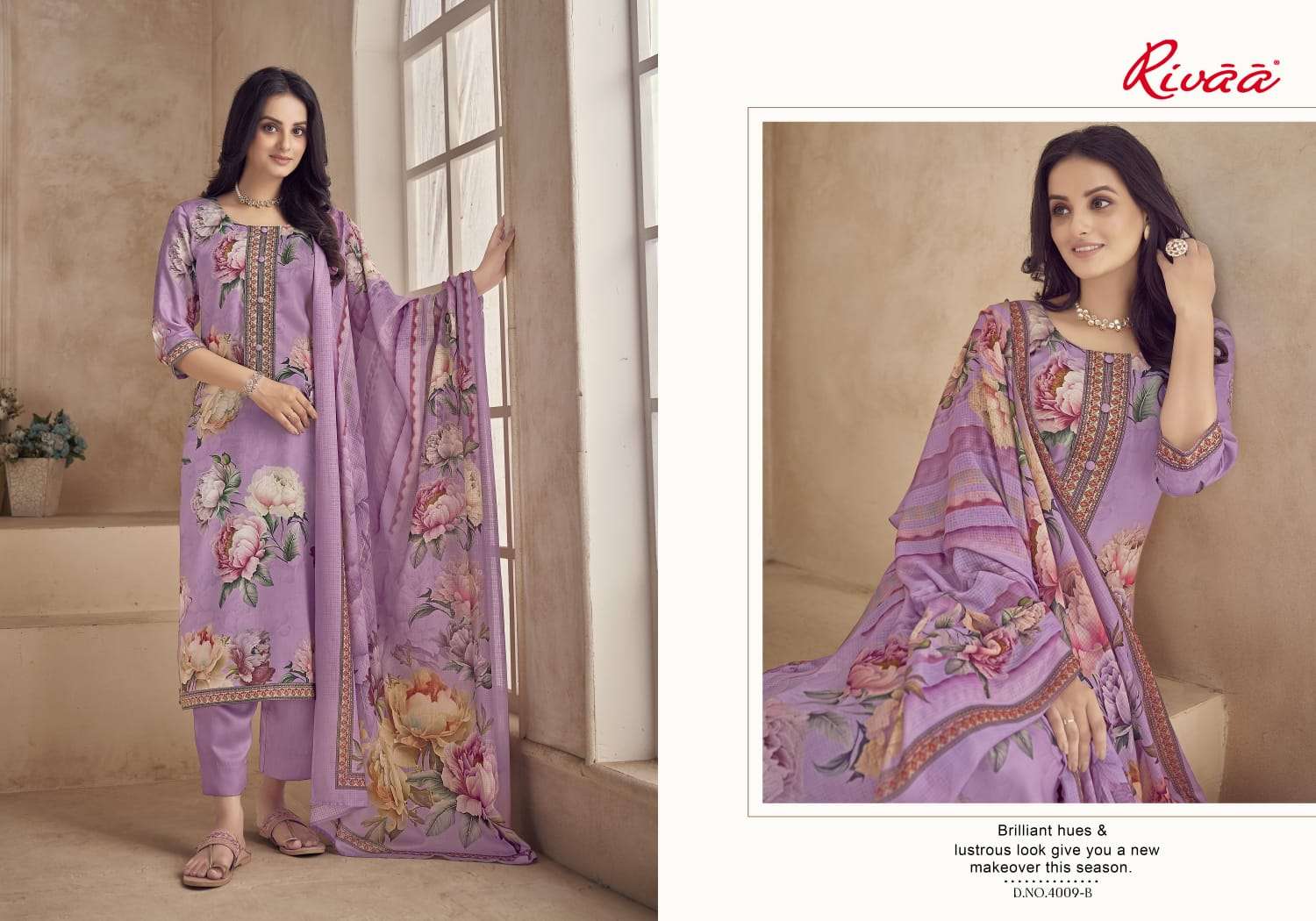 rivaa priniti 4009-4012 colour series designer fancy salwar kameez wholesale price surat
