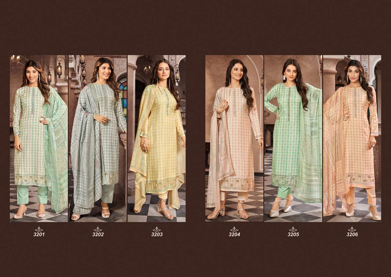 rupali aalya 3201-3206 series designer pakistani and indian salwar kameez wholesaler surat