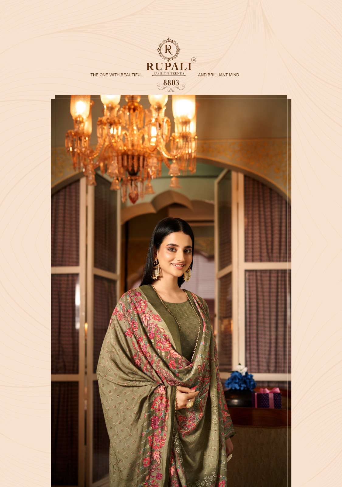 rupali festive fusion 8801-8804 series latest wedding wear salwar kameez wholesaler surat gujarat