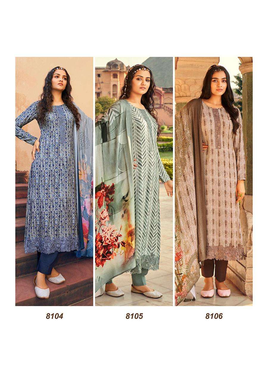rupali kashish vol-2 8101-8106 series designer fancy pakstani salwar kameez wholesaler