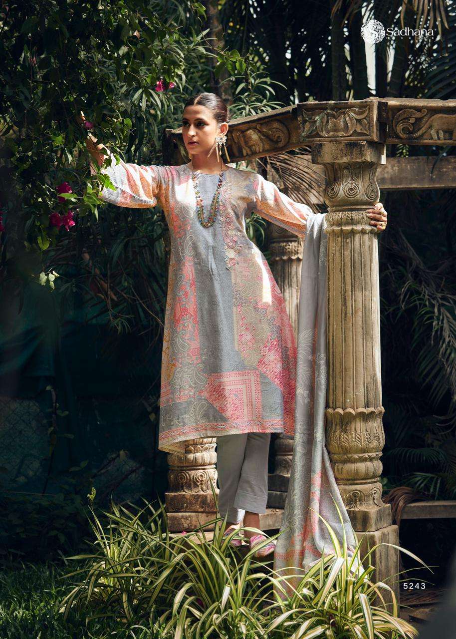 sadhana fashion mehtaab vol-4 5240-5247 series fancy jam cotton salwar suits wholesale price 
