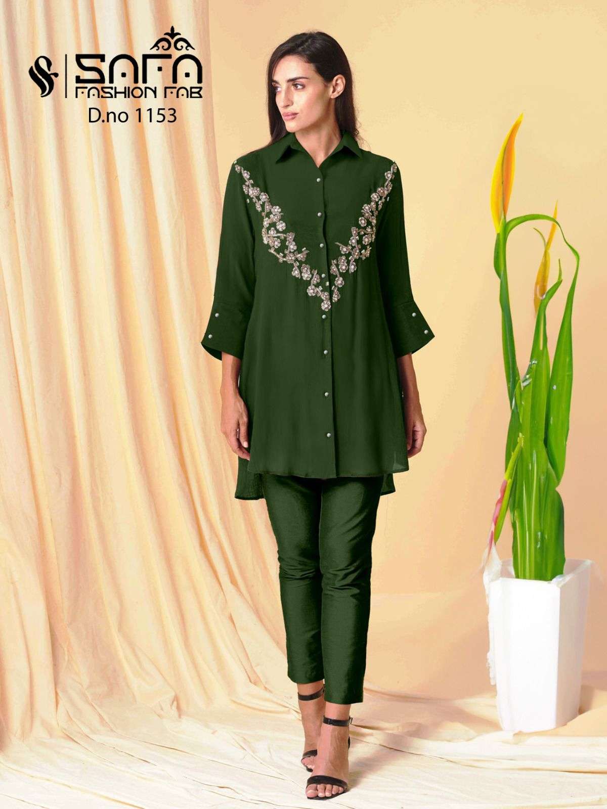 safa 1153 colour designer party wear pakistani suit wholesaler surat