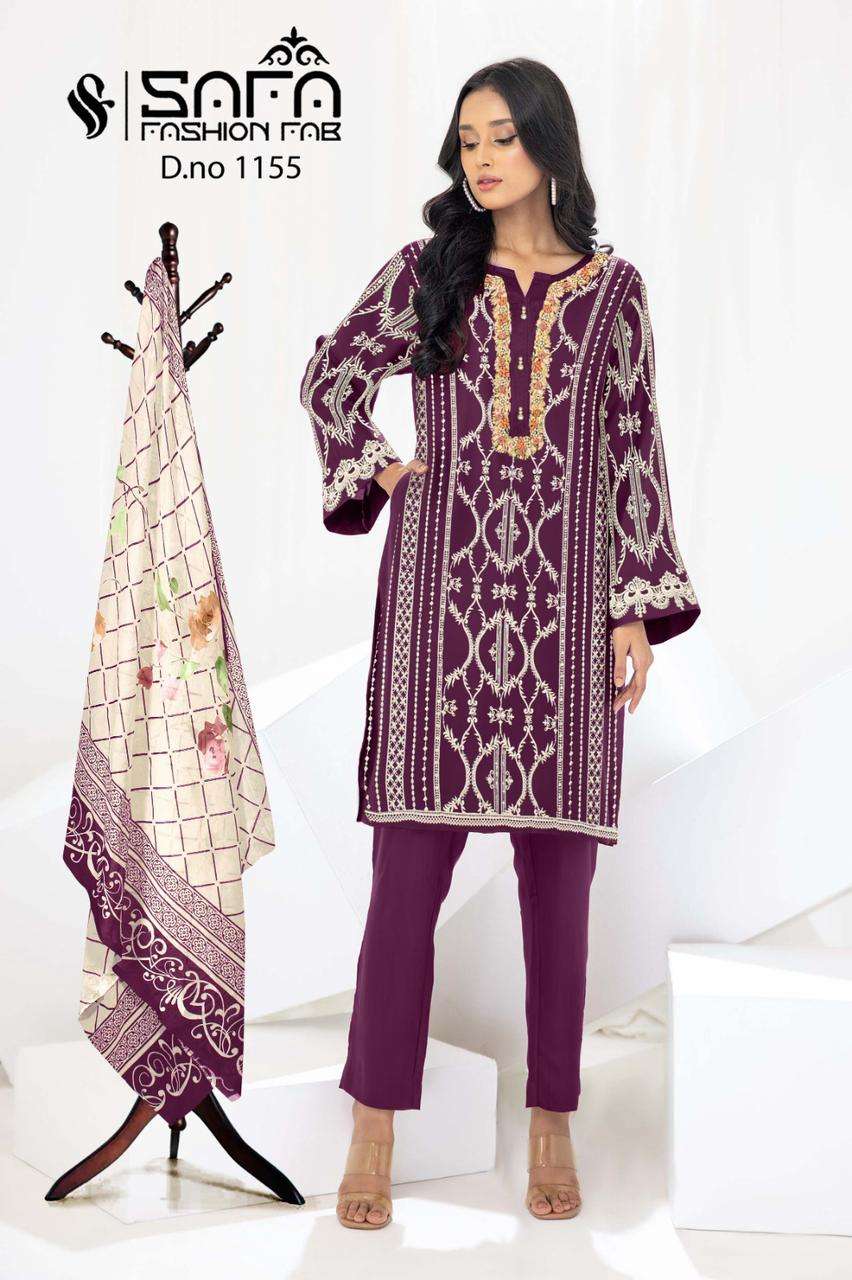 safa 1155 colour series designer pakistani readymade salwar kameez wholesaler surat