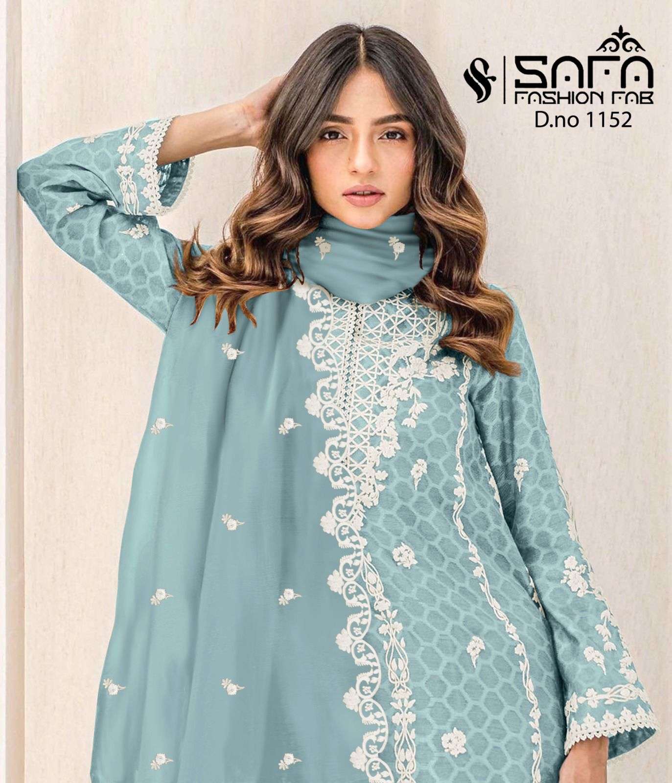 safa fashion fab 1152 designer embroidered tunic readymade collection wholesale price surat