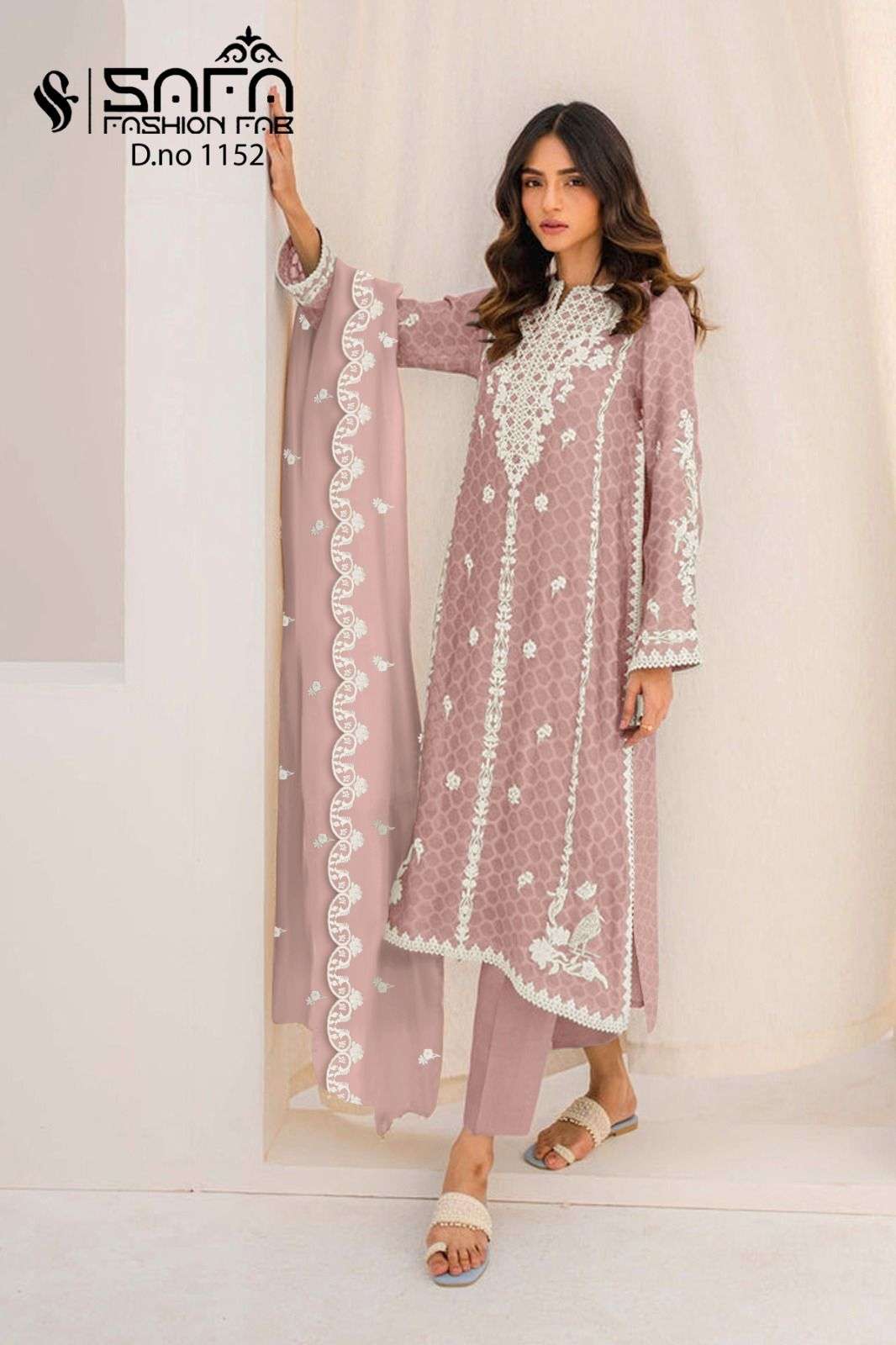 safa fashion fab 1152 designer embroidered tunic readymade collection wholesale price surat