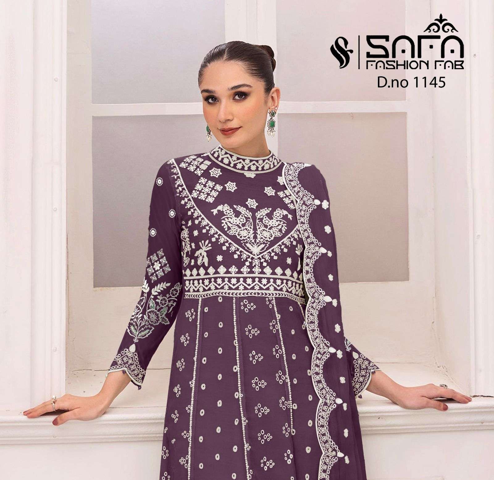 safa luxury pret formal wear collection 1145 colour series designer readymade pakistani salwar kameez wholesaler