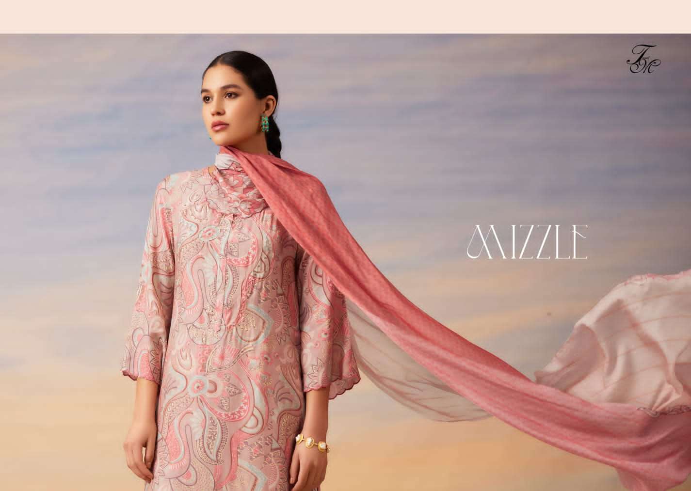 t&m mizzle designer wedding wear pakistani salwar suit wholesaler surat gujarat