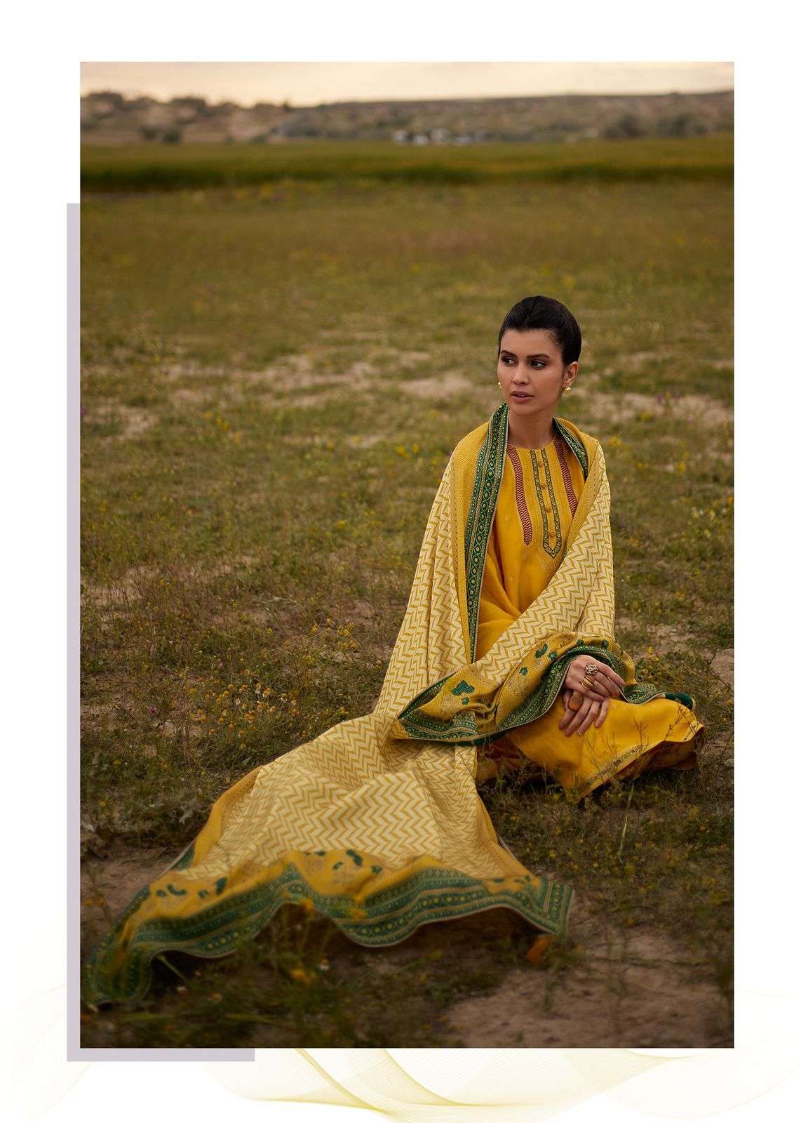 varsha fashion karigari silk meenakri designer party wear dress material collection surat