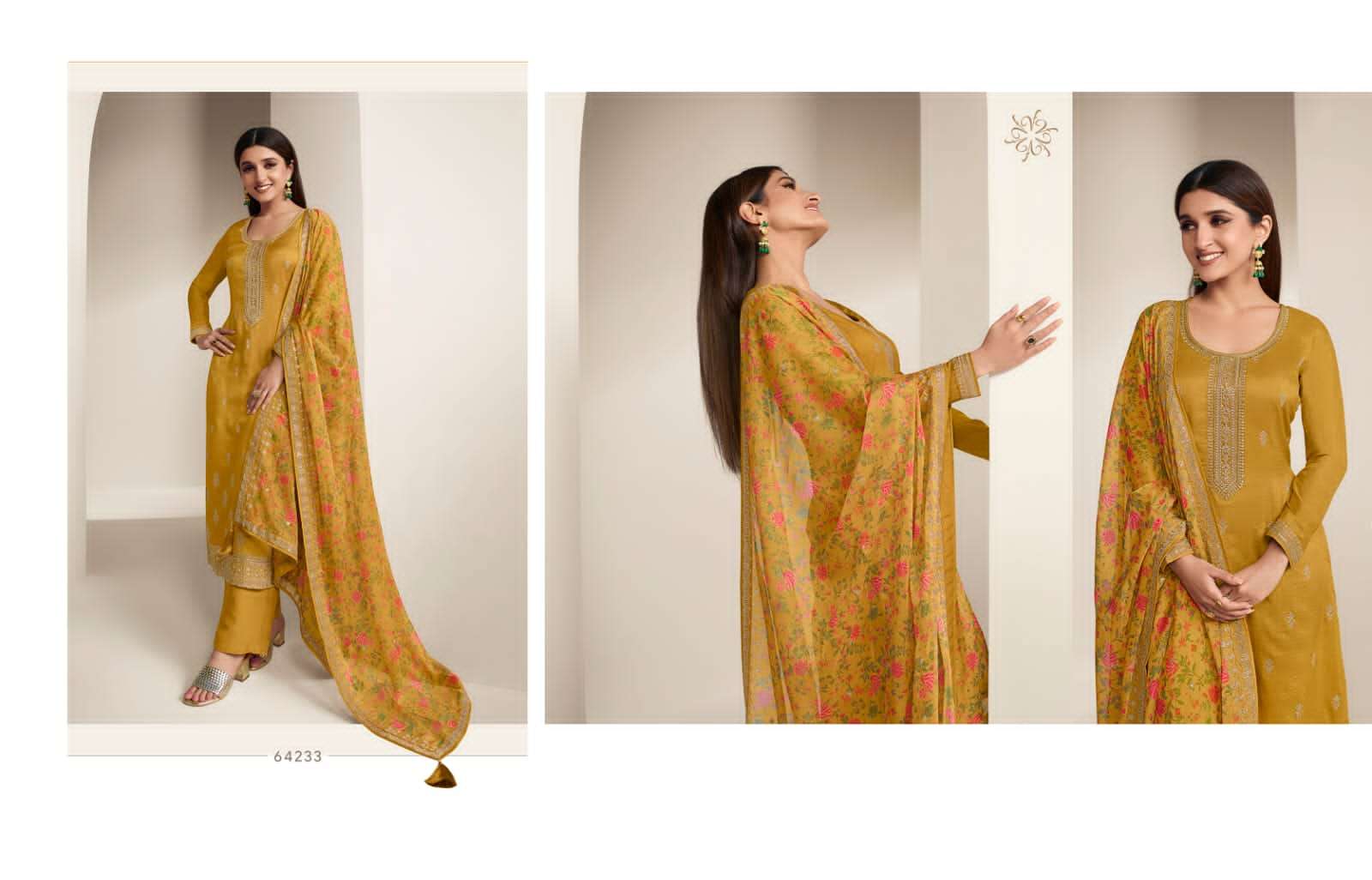 vinay kaseesh aashna-2 64231-64238 series designer wedding wear designer salwar kameez wholesaler surat