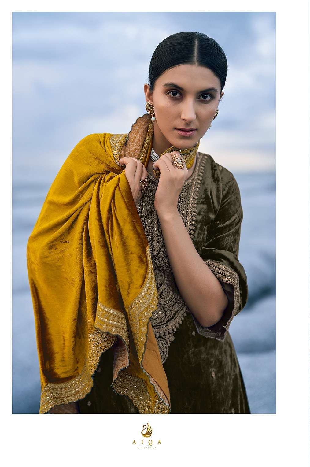 aiqa lifestyle raahi 8901-8908 series latest designer salwar kameez wholesaler surat gujarat