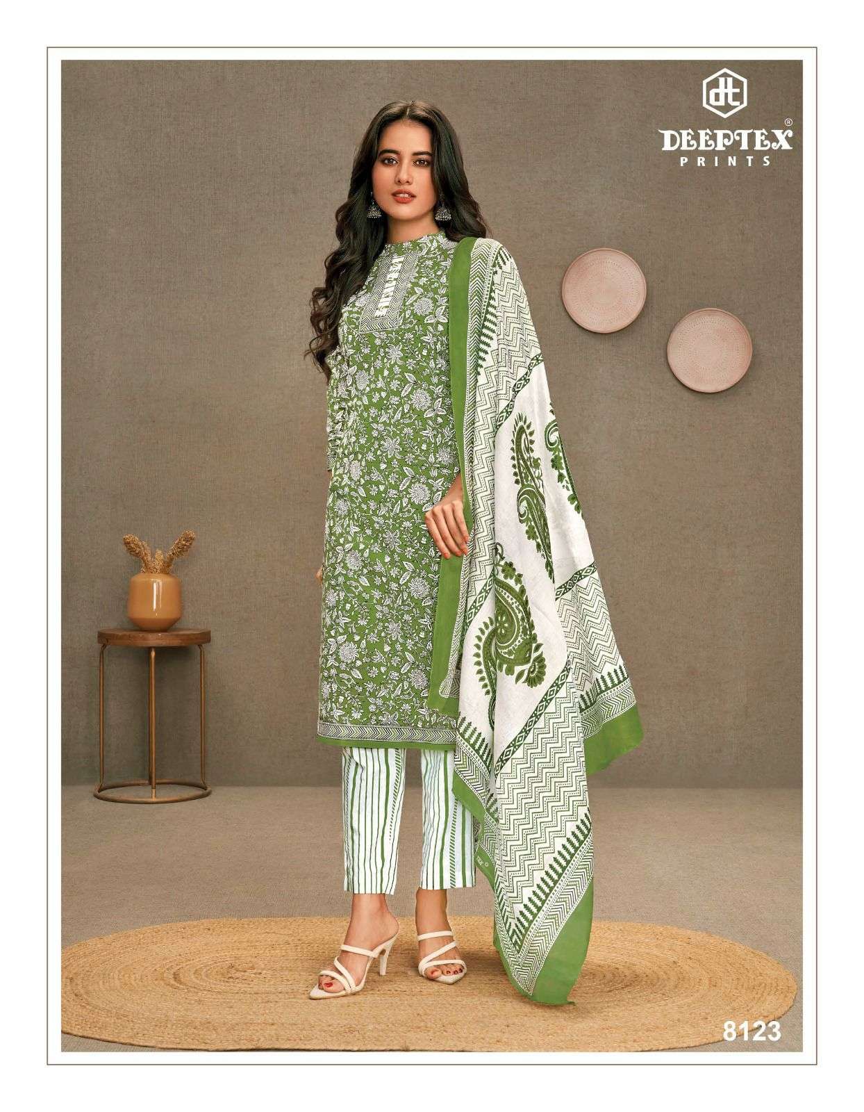deeptex prints by miss india vol 81 8101-8126 series designer cotton salwar kameez wholesale best price surat 