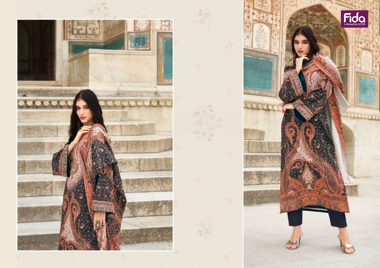 fida aakarsh 1001-1006 series latest designer salwar kameez wholesaler surat gujarat