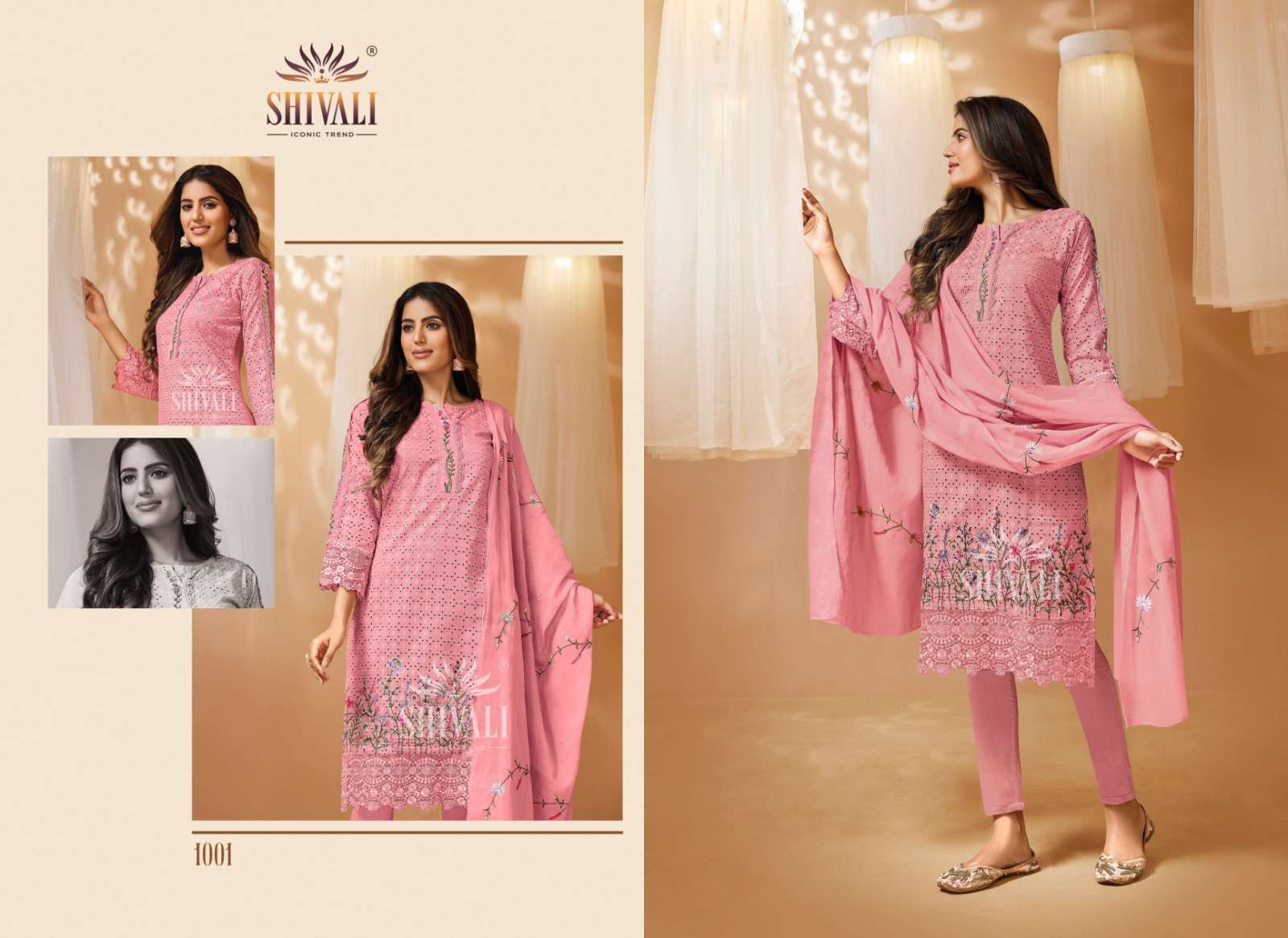 gulaabo 1001-1004 series by shivali party wear designer salwar kameez wholesale price 