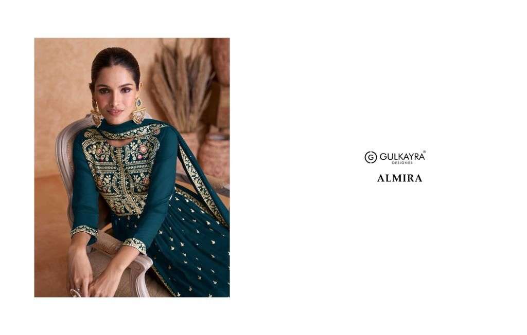 gulkayra almirah 7808 colour series latest readymade salwar kameez wholesaler surat gujarat