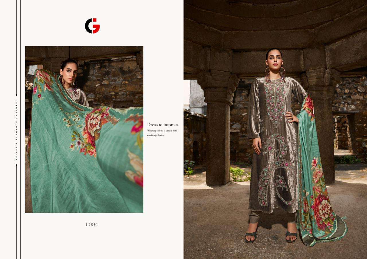 gull jee afsana 11001-11006 series latest designer salwar kameez wholesaler surat gujarat