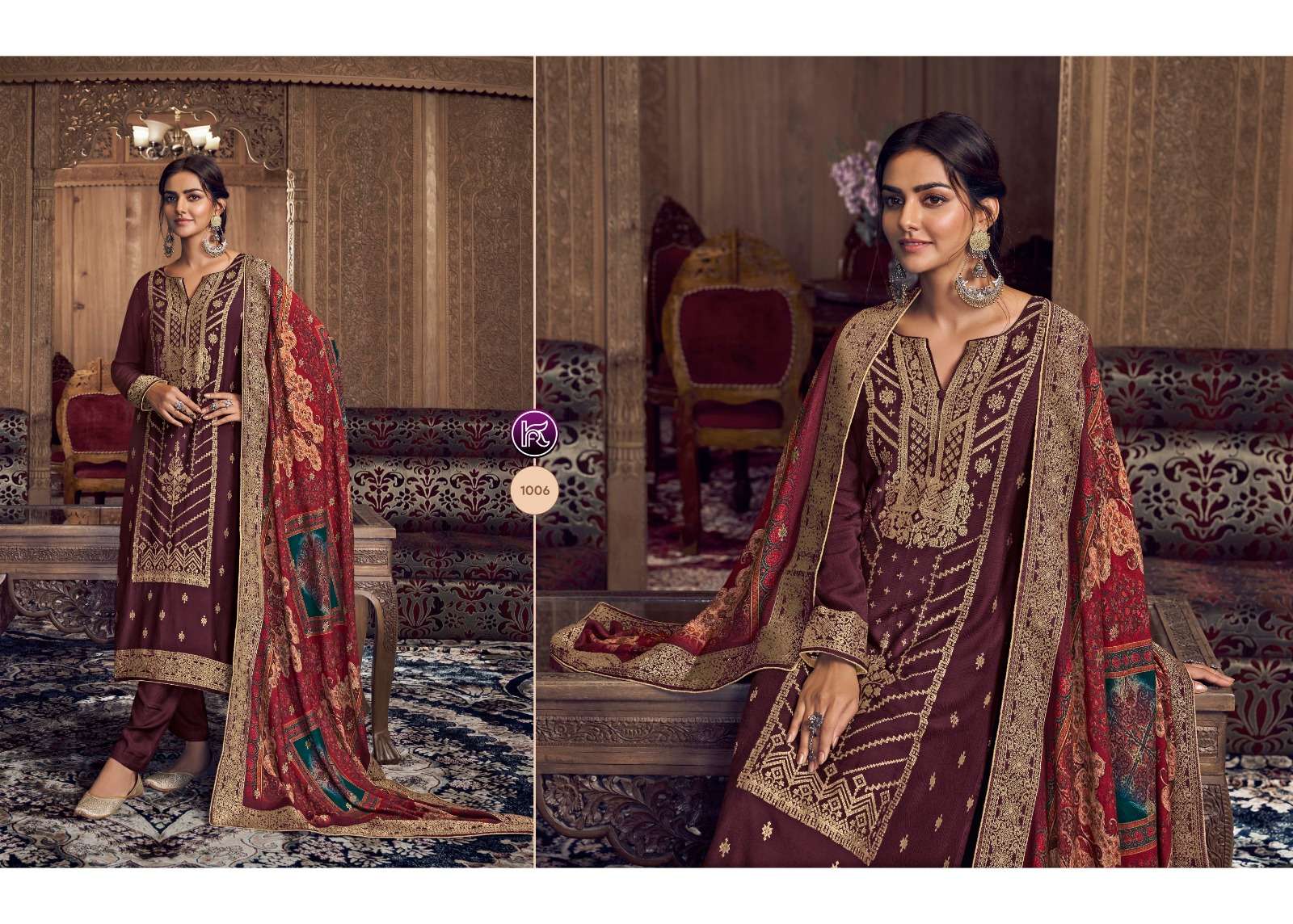 kala fashion kala print 1001-1006 series latest designer salwar kameez wholesaler surat gujarat