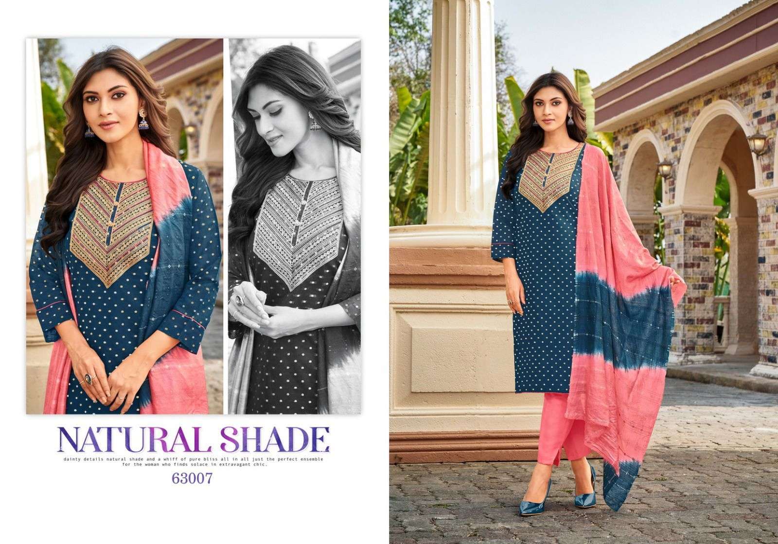 kapil trendz midori vol-2 63001-63008 series latest designer kurti set wholesaler surat gujarat