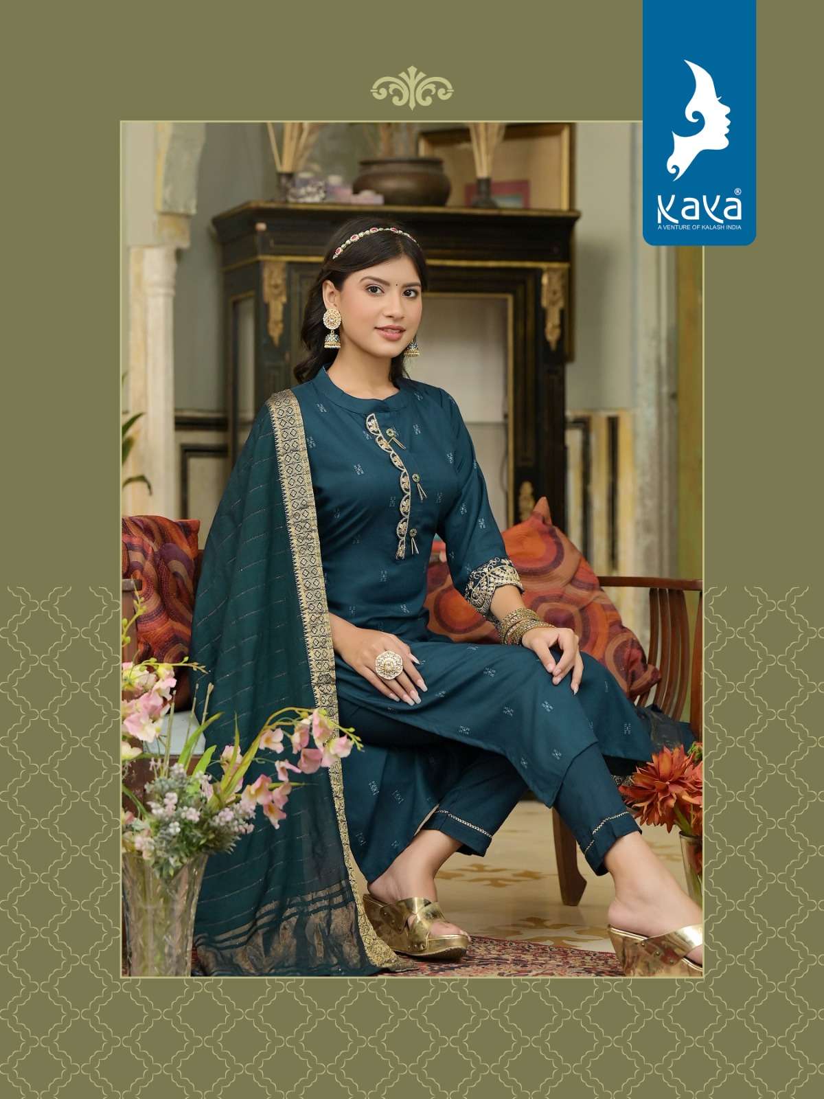 kaya kurti fusion 01-06 series latest designer kurti set wholesaler surat gujarat