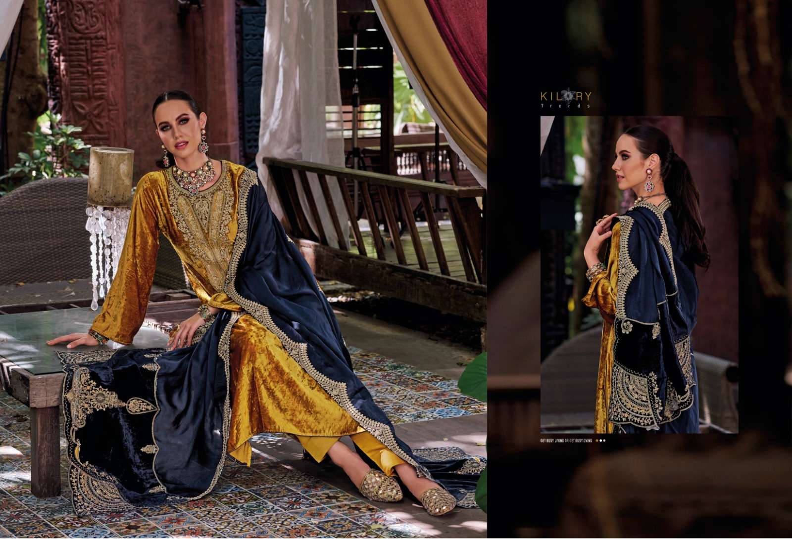 kilory trends velvet queen 481-486 series latest salwar kameez wholesaler surat gujarat