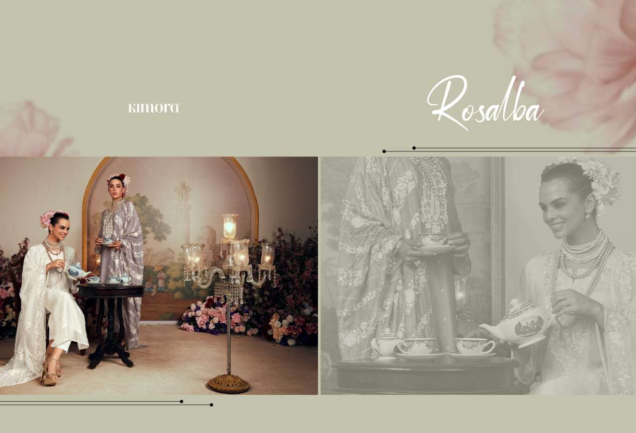 kimora rosalba 2121-2128 series latest designer salwar kameez wholesaler surat gujarat