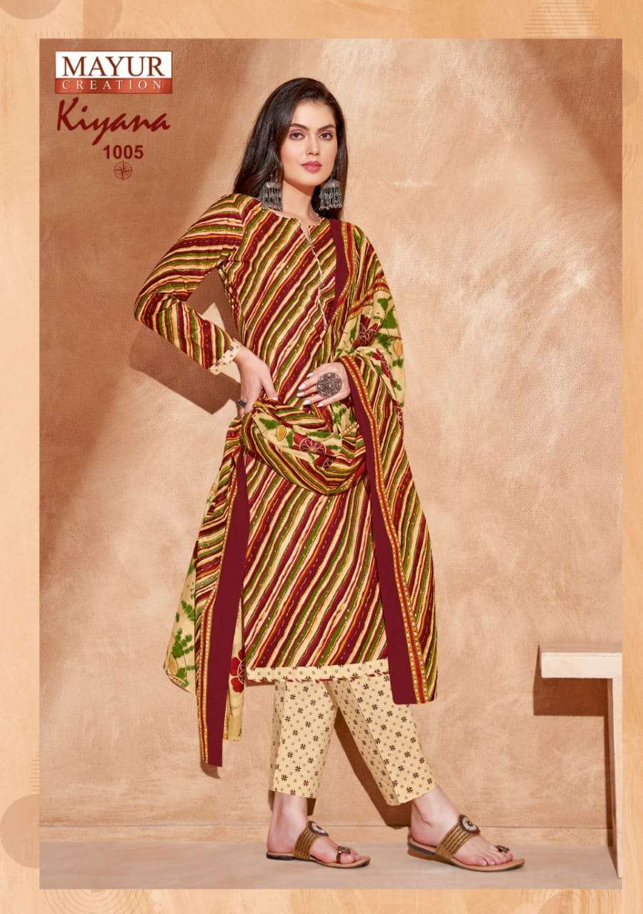 mayur kiyana vol-1 1001-1010 series latest designer salwar kameez wholesaler surat gujarat