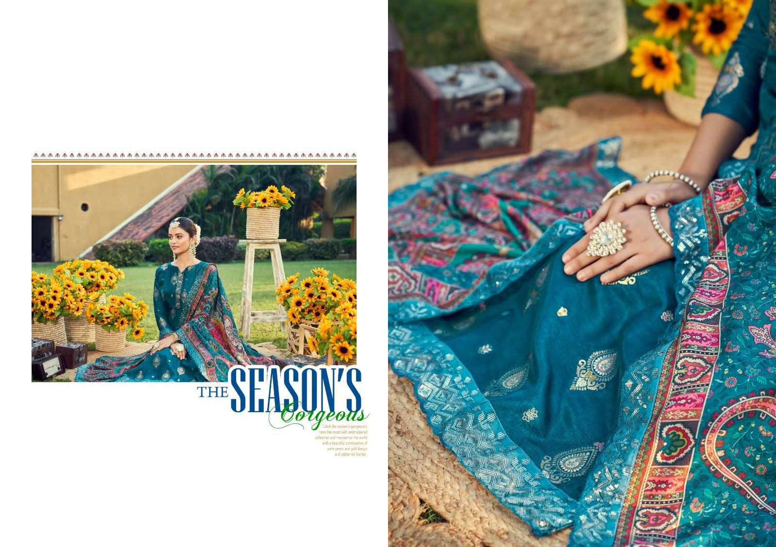 nishant fashion inaaya 41001-41006 series latest designer salwar kameez wholesaler surat gujarat