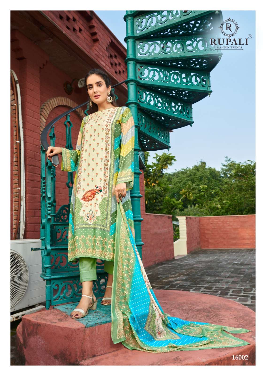 rupali fashion afsana 16001-16004 series latest designer salwar kameez wholesaler surat gujarat