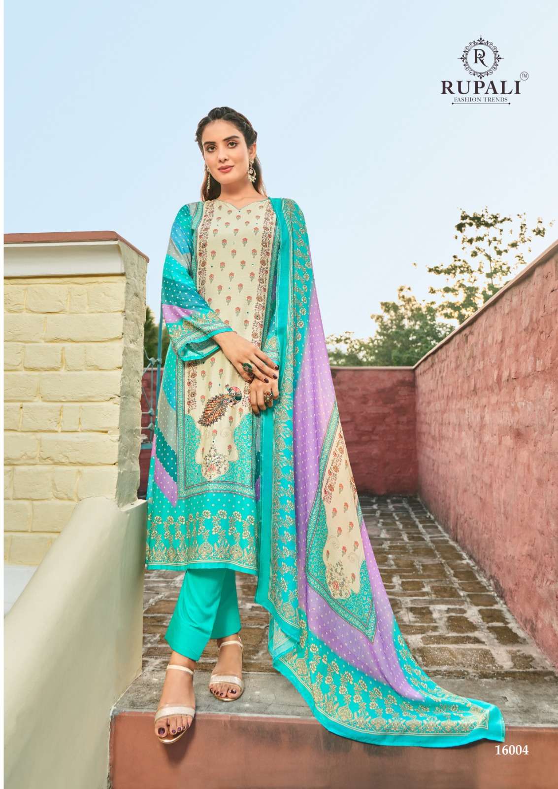 rupali fashion afsana 16001-16004 series latest designer salwar kameez wholesaler surat gujarat