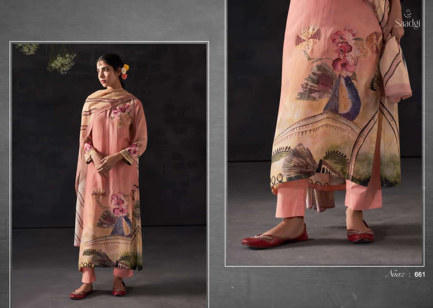 saadgi naaz designer pakistani wedding salwar kameez wholesaler surat gujarat