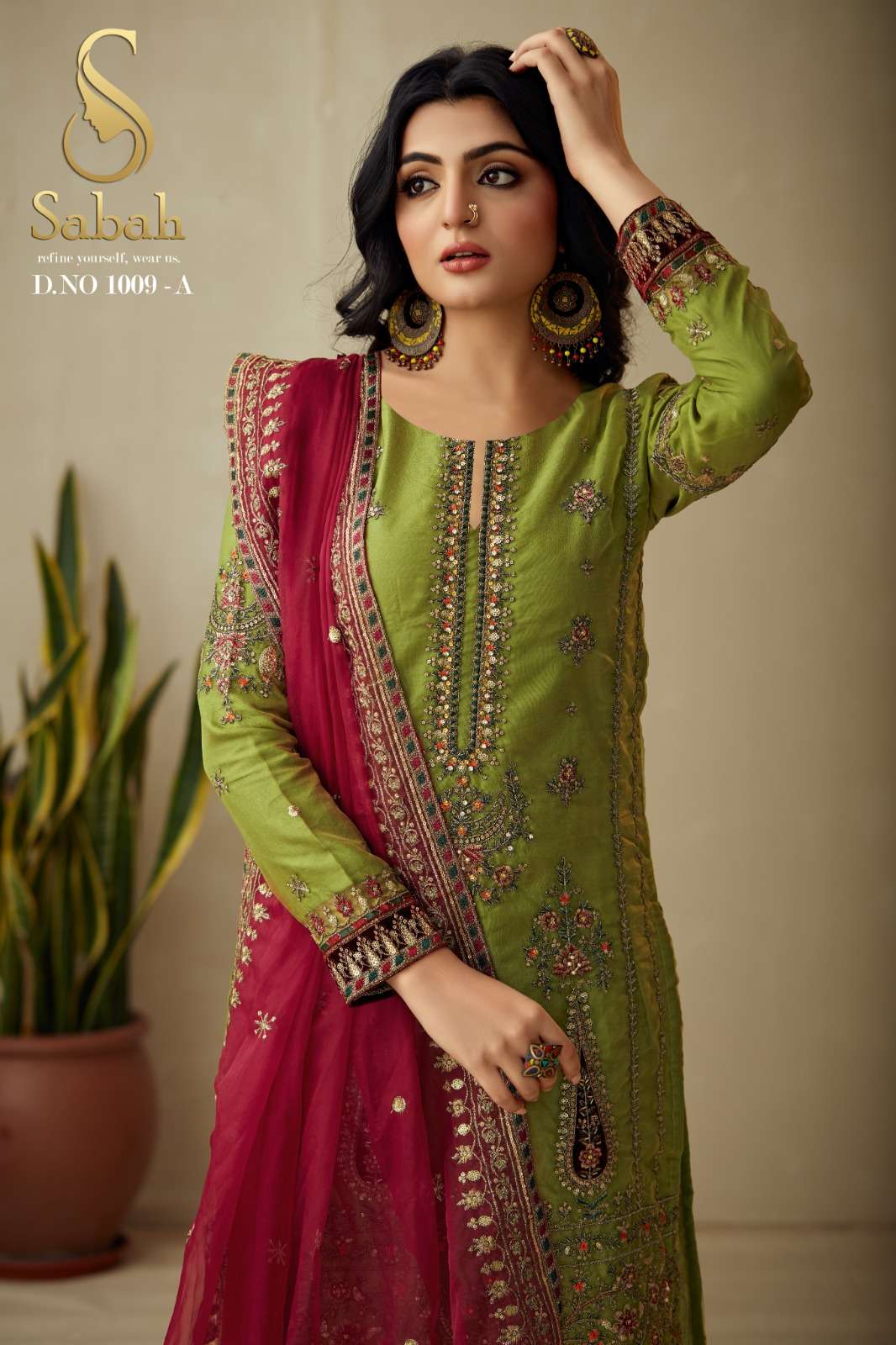 sabah priya 1009 colour series latest designer salwar kameez wholesaler surat gujarat