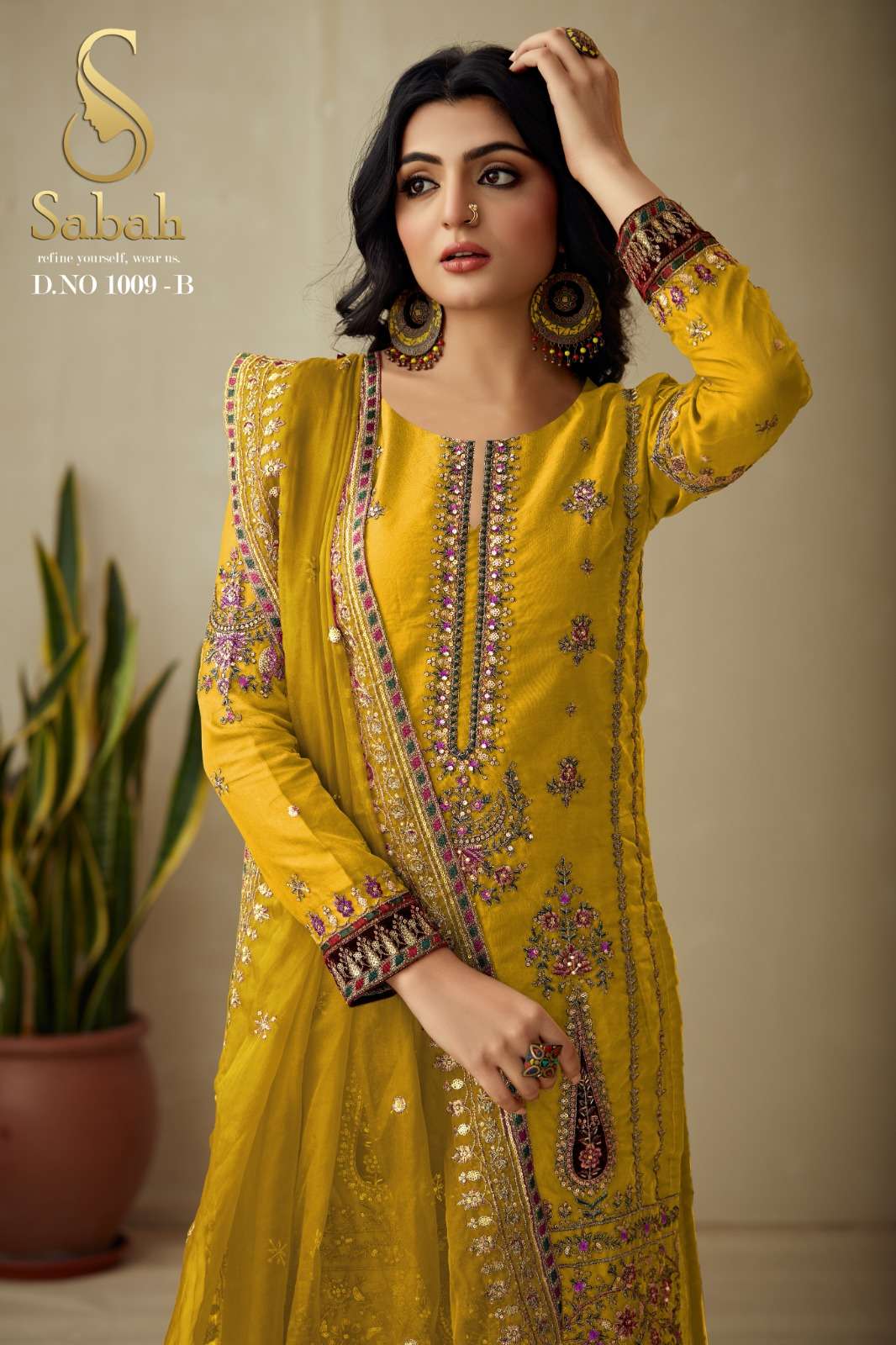 sabah priya 1009 colour series latest designer salwar kameez wholesaler surat gujarat