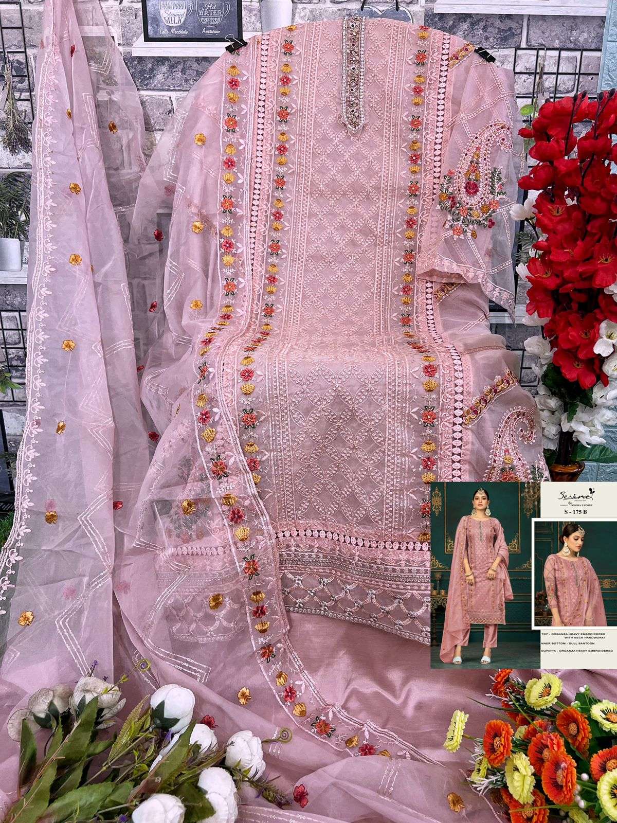 serine s-171 colour series latest designer pakistani salwar kameez wholesaler surat gujarat