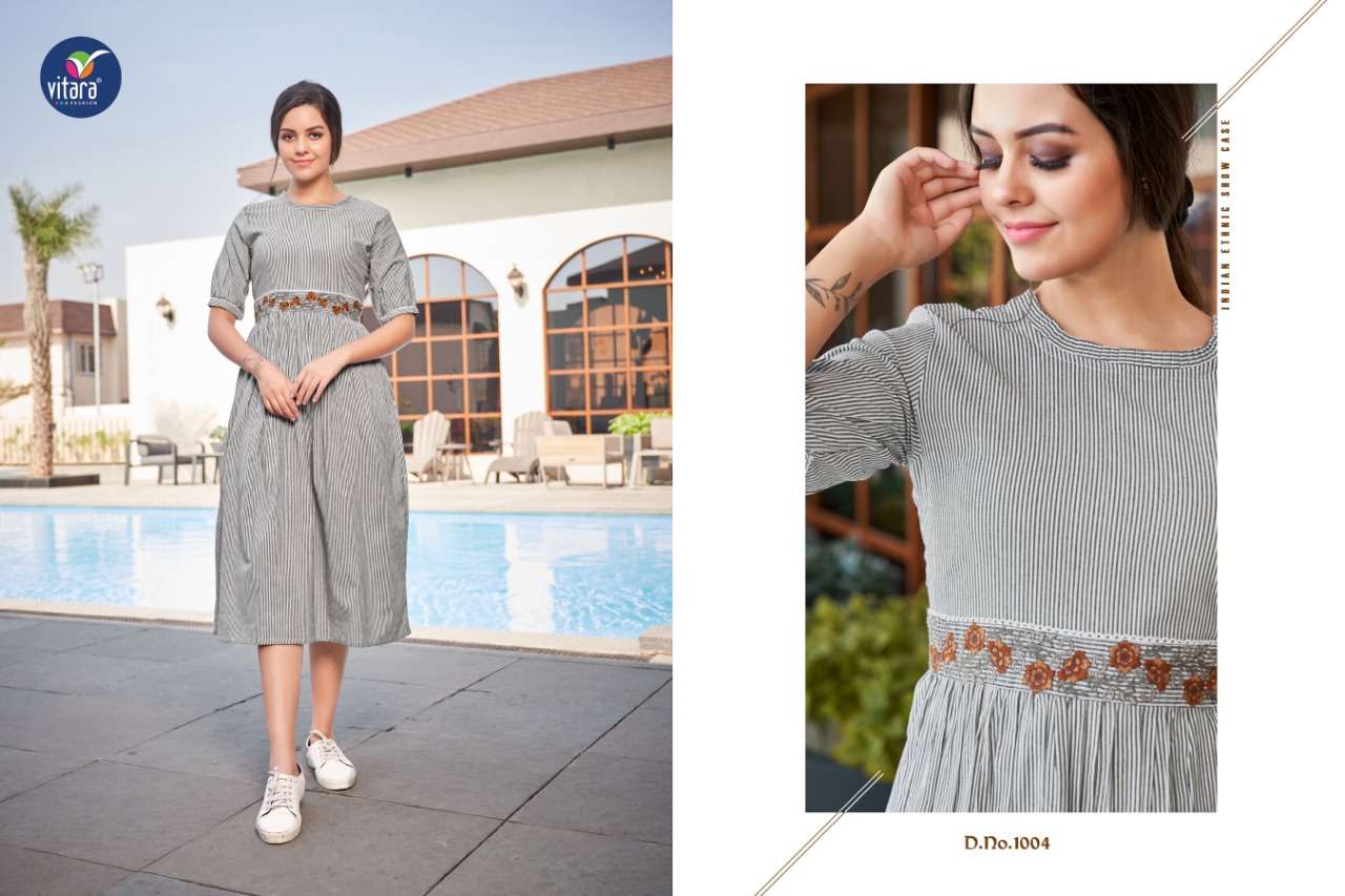 vitara fashion venila 1001-1004 series latest fancy western short top wholesaler surat gujarat