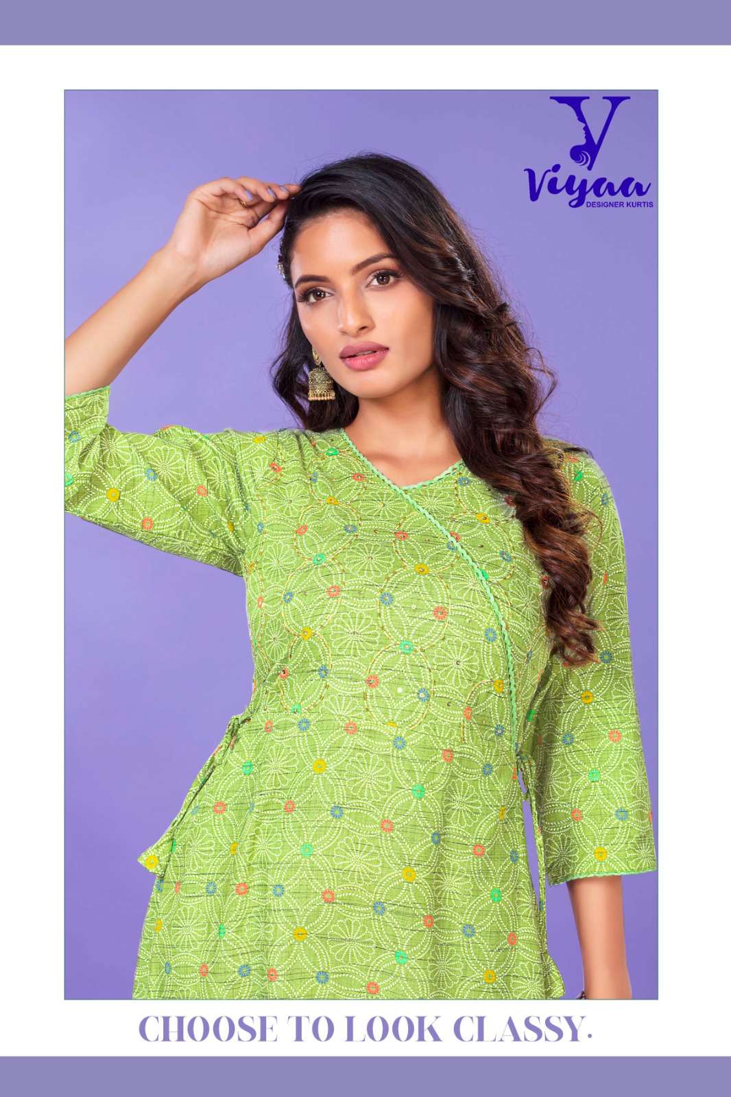 viyaa designer starbucks vol 1 designer reyon kurti collection online wholesaler surat 