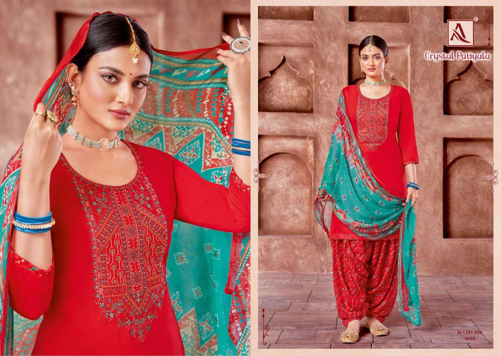 Panjabi Patiyala Dress at Rs 800/piece | Patiala Salwar Kameez in Surat |  ID: 20567182212
