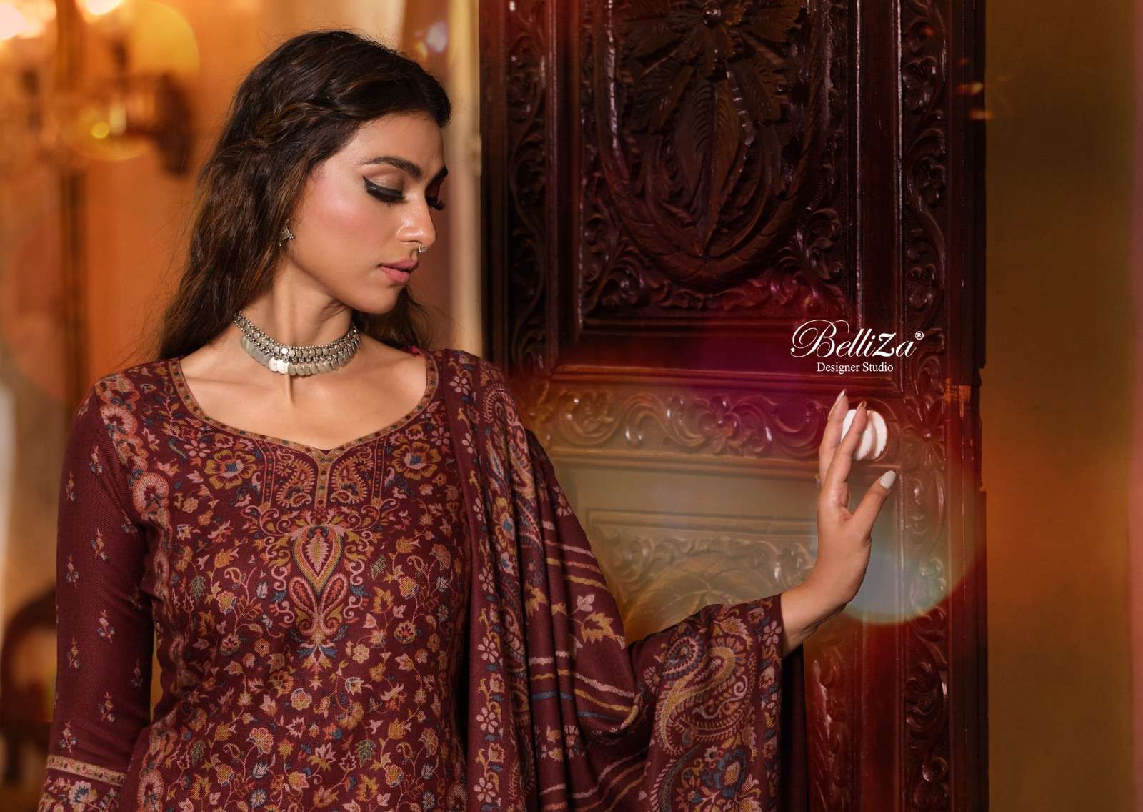 belliza cashmera kaani designer latest pakistani festive wear salwar kameez wholesaler india