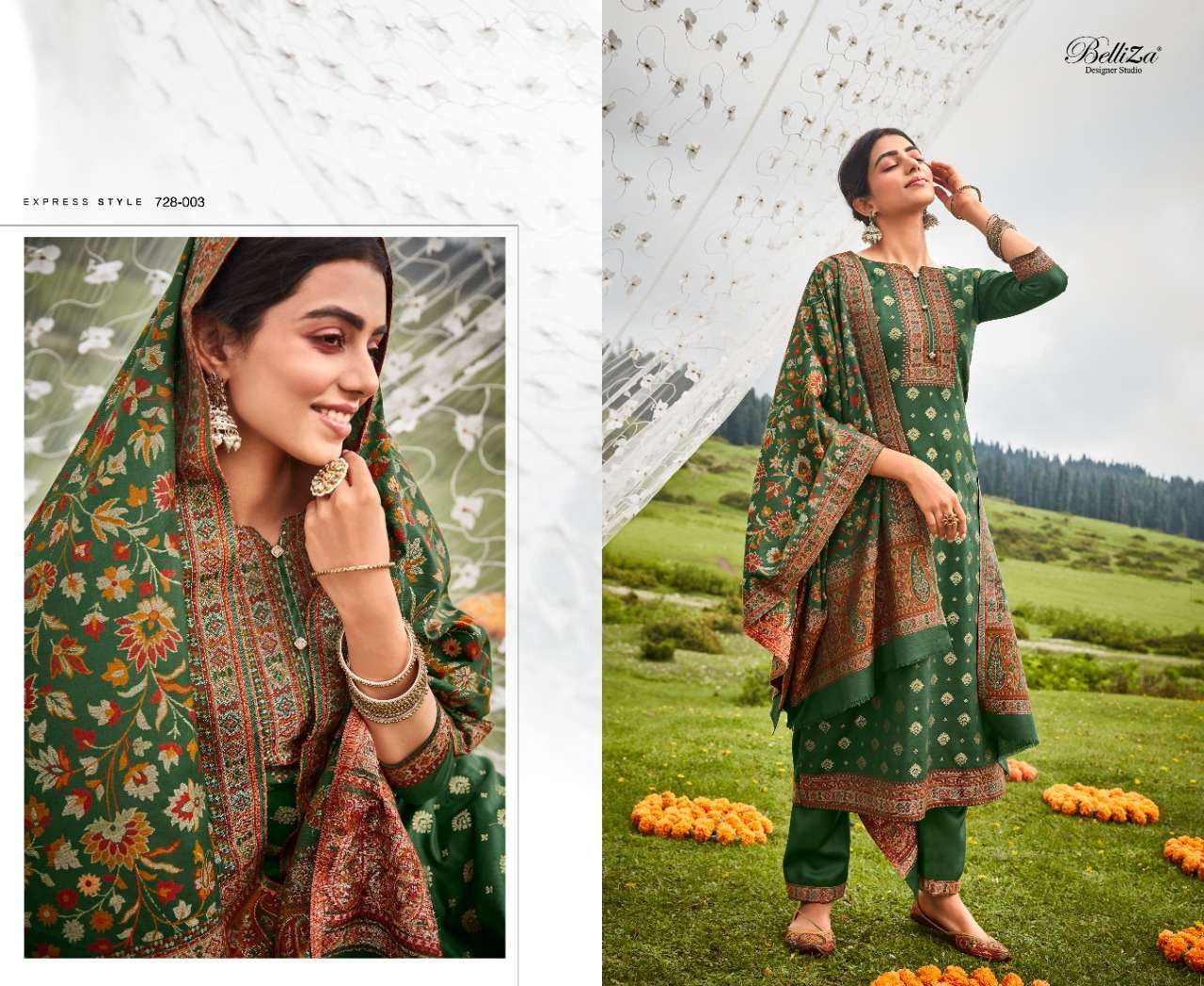 belliza izaara latest designer pakistani salwar kameez wholesaler surat gujarat